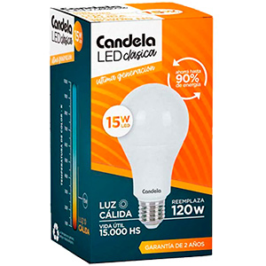 Lampara led 15w. x 5 un. - Calida